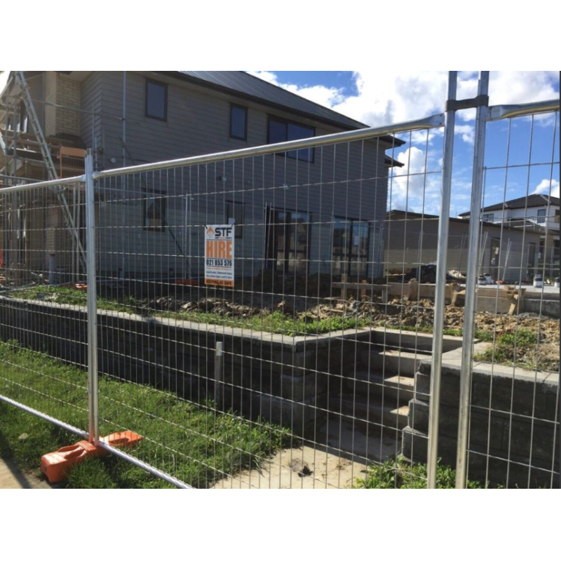 Portable Temporary Security Fence Panel 2.0 M Height Quick Assembly System