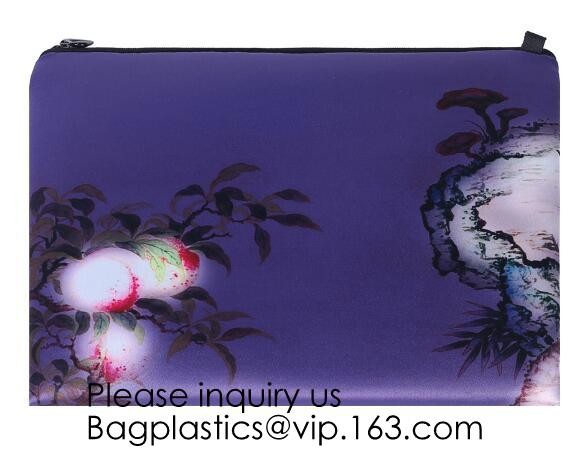 Eco Friendly Coat Canvas Large Travel Cosmetic Bag Brand Set With Bottle,Birds and flowers Makeup Cosmetic Case Custom