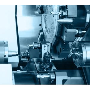 Buy cheap Advanced Compound Dual Spindle Dual Turret Lathe Turning Center product