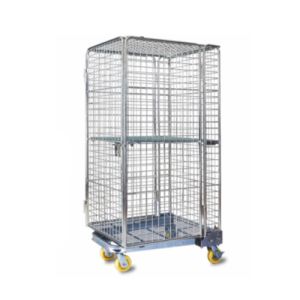 Mobility Chrome Wire Security Carts, Tools Storage Logistics Trolley