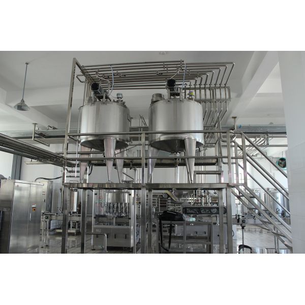 20TPH Beverage Processing System For Juice Milk Tea