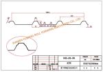 11KW Sheet Roof Panel Roll Forming Machine Precision Industrial