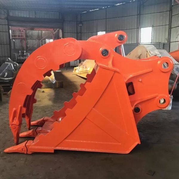 Grabbing Thumb For Backhoe Bucket Hardox 500 Cat Excavator Buckets