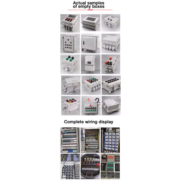 Atex Ex Junction Boxes Explosion-Proof Explosion Proof Electrical Control Box