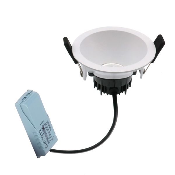 Die Casting Aluminum PF0.9 Anti Glare Downlight For Home Lighting