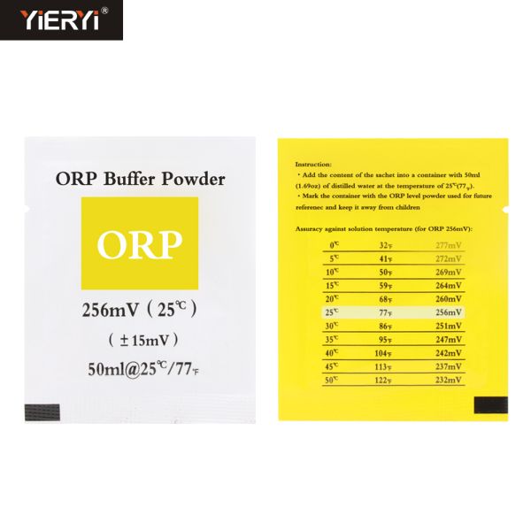 0.1 pH Accuracy ORP Buffer Powder for Industrial Usage with OEM Customized Support in Fish Farming and Swimming Pools