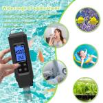 Professional 5-in-1 Water Tester PH / Salt / TDS / EC / Temp Meter For Aquarium