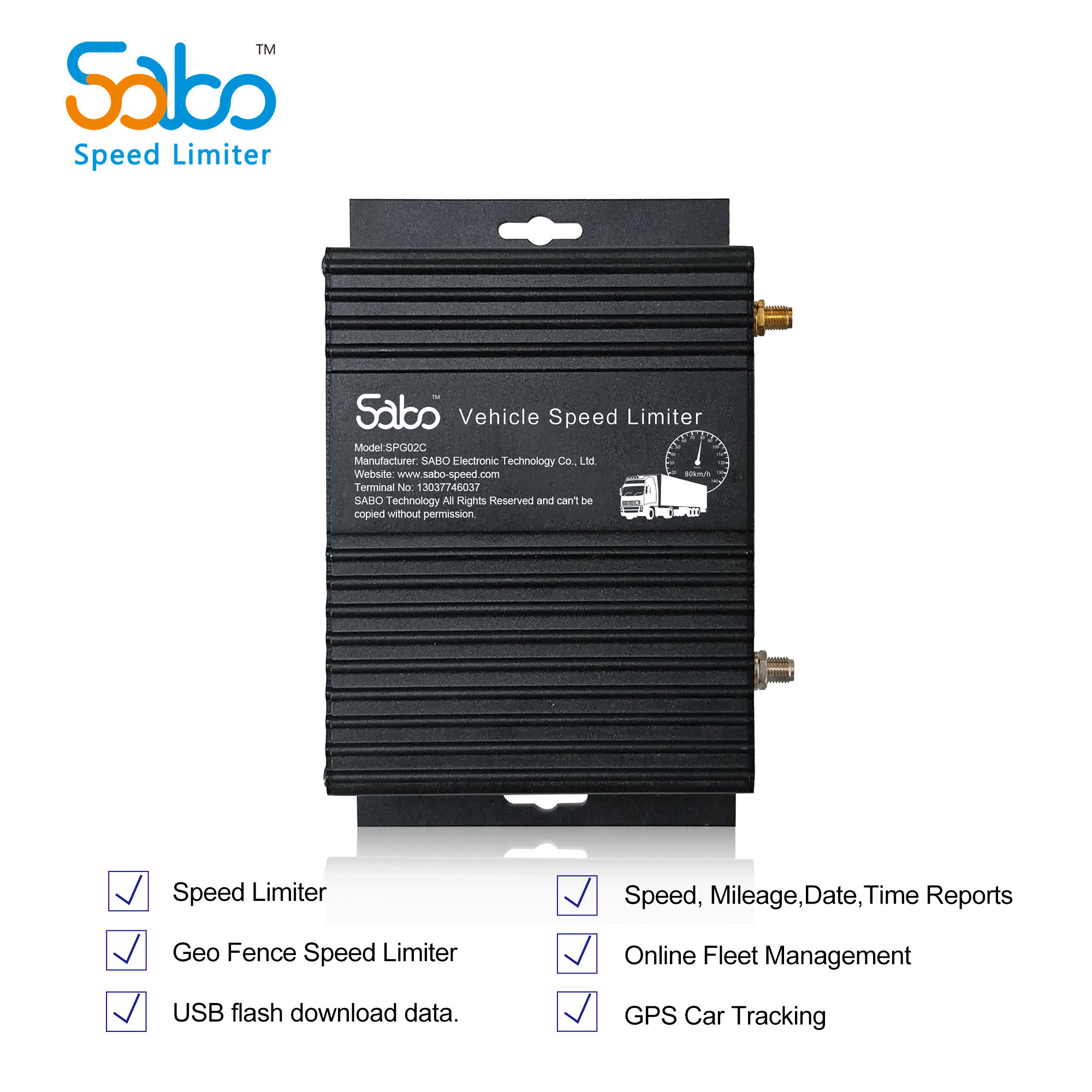 Buy cheap Tuck Vehicle GPS Tracking Car Speed Warning Device product