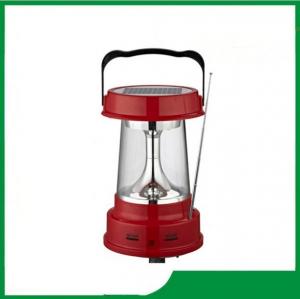 Buy cheap Mini camping solar lantern, portable solar lantern with mobile phone charger, radio, solar garden lantern sale product