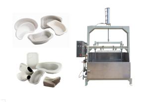Buy cheap Recycled Paper Manual Reciprocating Machine Hot Press Machine product