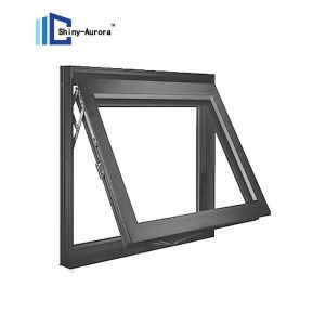 Buy cheap Home Office Vertical Aluminium Swing Window Customized Size product