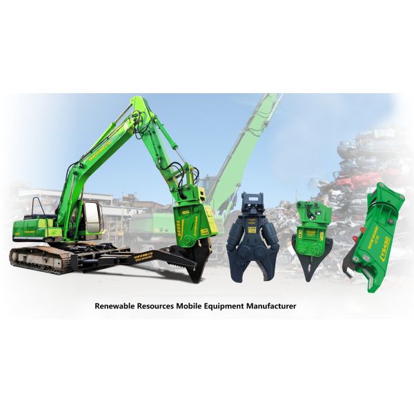 Factory Supply Hydraulic Power Shears Eagle Demolition Shear Cutting Steel Plate Shear