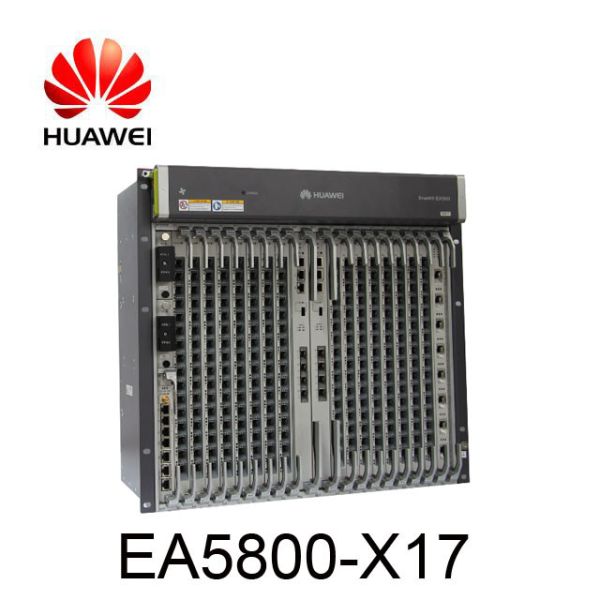 Large Capacity Huawei SmartAX EA5800 Series OLT EA5800-X17 With GPON 10G GPON P2P GE