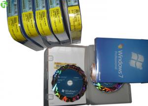 Buy cheap Upgrade Windows 7 Softwares Professional Box With DVD*2 , Keycode License , Online Activation product