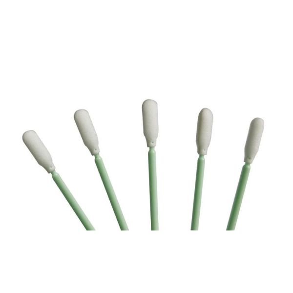 100 Ppi Polyurethane Foam Cleanroom Consumables Long Cleaning Swabs
