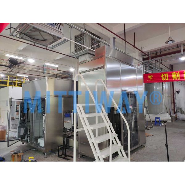 Versatile Automatic Bag Folding Machine Customized PLC Control System