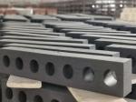 400x75x50 Mm Rough Face Hollow Clay Brick SGS Certificate