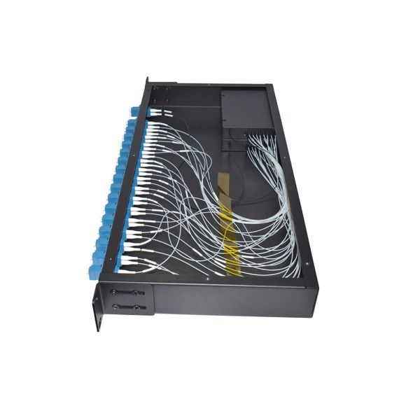 16ch Rack Mounted Wavelength Division Multiplexer CWDM MUX/DEMUX Module For PON Networks