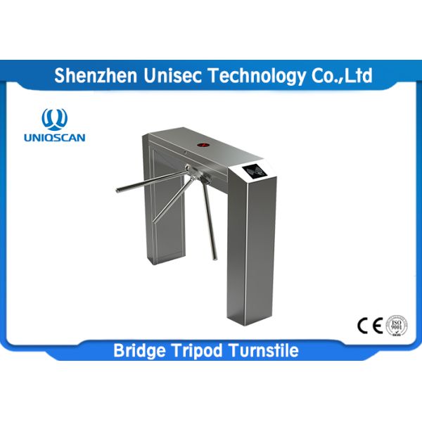Dual Direction Tripod Security Turnstile Gate UT550-C Access System 304 Stainless Steel
