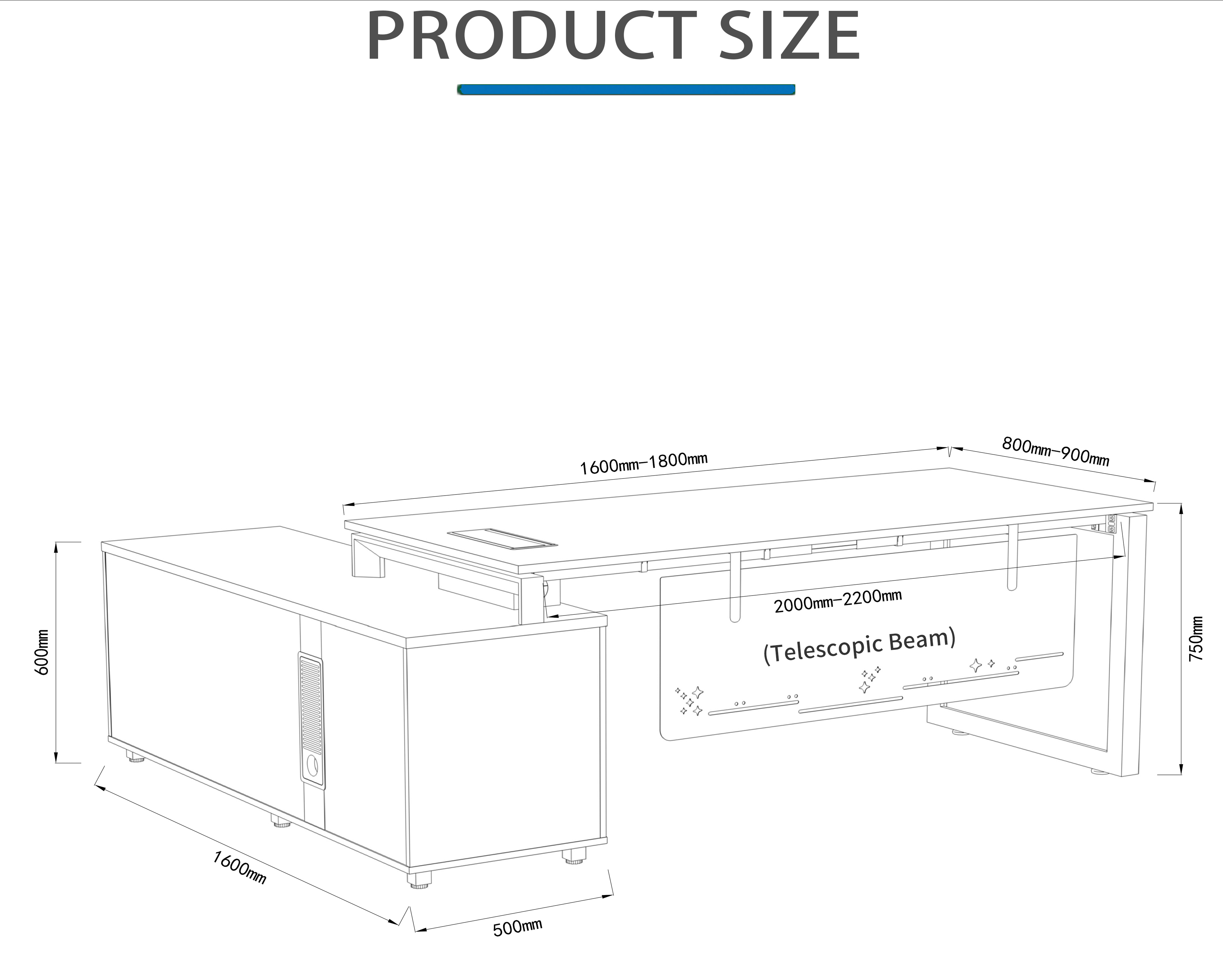 Create a Professional and Organized Workspace with Commercial Manager Office Desk