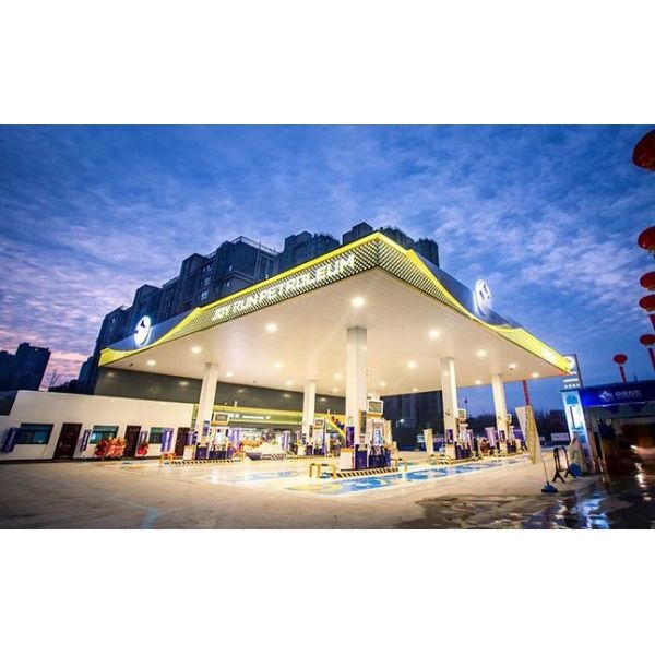 Lightweight Steel Structures For Roofs Of Gas Stations Space Frame Roofing