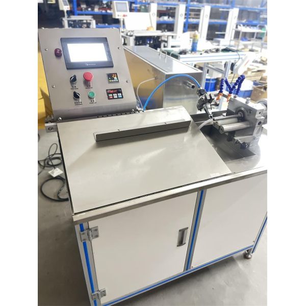 60 MM Plastic PVC Single Loop Spiral Wire Coil Making Forming Machine Equipment For Notebook Binding