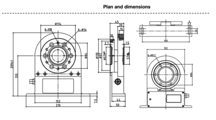 SLFN-669 Short Axial Dimension High Accuracy Disc Torque Sensor