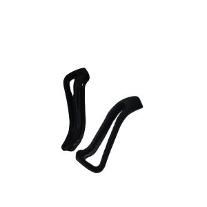 Custom Black Conductive Silicone Ear Hanging for Medical Use