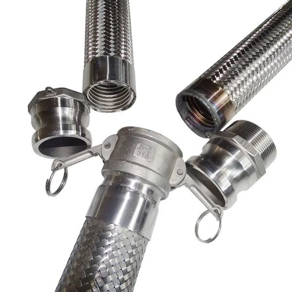 AISI 304 Flexible Metal Hose Pipe Assembly For Sink Garden