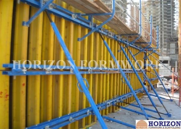 Quality Shear Wall Formwork Systems , Vertical Concrete Wall Formwork I Joist Beam for sale