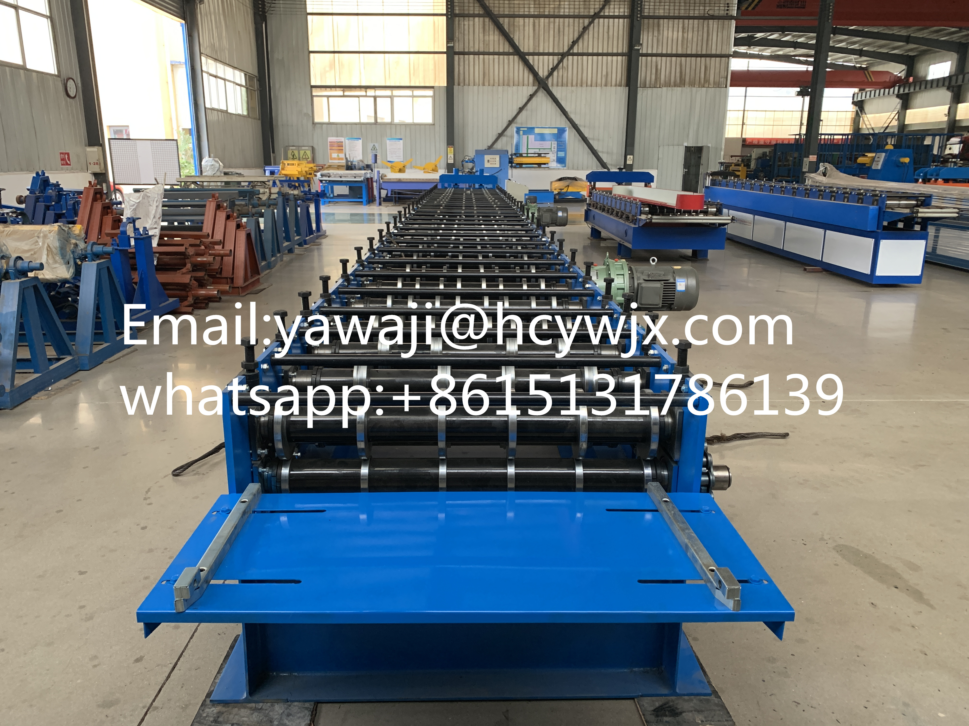 PPGI / GI Metal Steel Floor Deck Forming Machine For 788mm