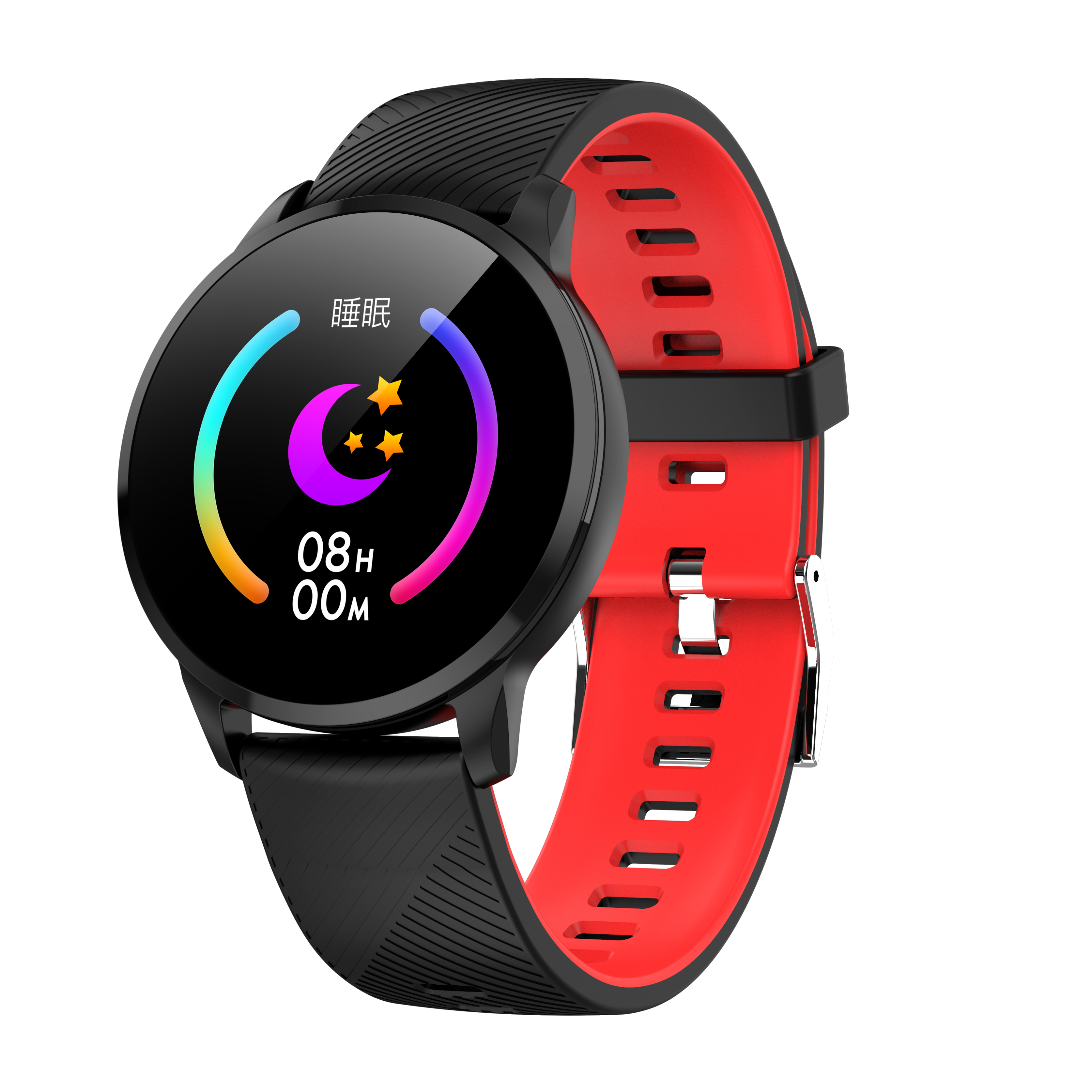 Touch Full Screen IP68 Waterproof Fitness Tracker Smartwatch