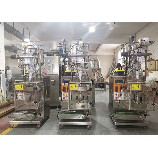 Automatic Small Sachet Filling Machine Liquid For Shampoo Bag