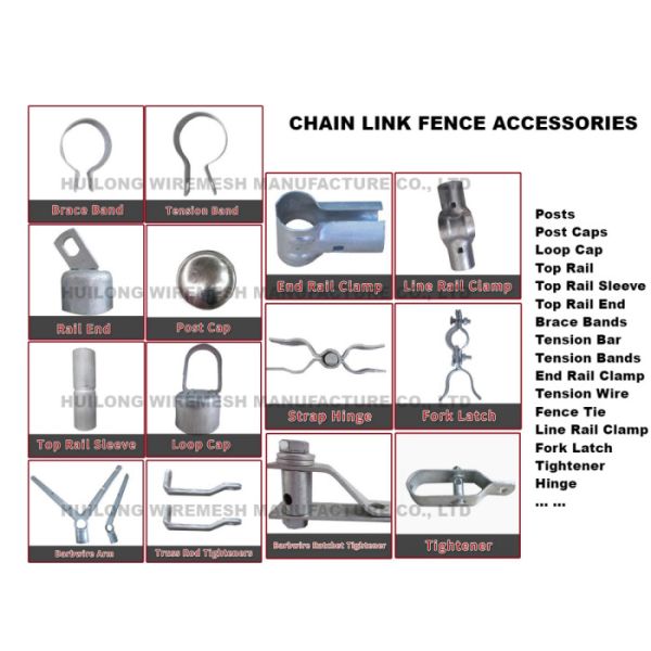 1" 4.35mm Tennis Court Chain Link Wire Fence Green Pvc Coated Or Galvanized