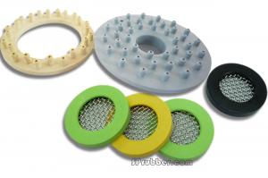 Buy cheap OEM / ODM Customized Rubber Seal Parts Bonding With Metal Net product