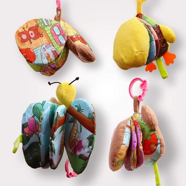 6'' Soft Activity Book , ASTM Stuffed Animals Book