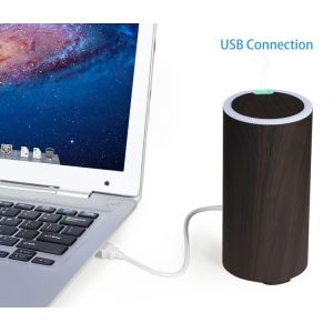 Portable USB Powered 50ml Wood Grain Ultrasonic Diffuser