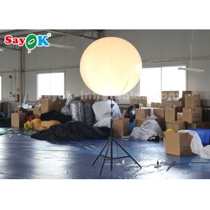 Buy cheap 1.2m Inflatable Lighting Decoration Stand Up Balloons For Advertising Fairs product