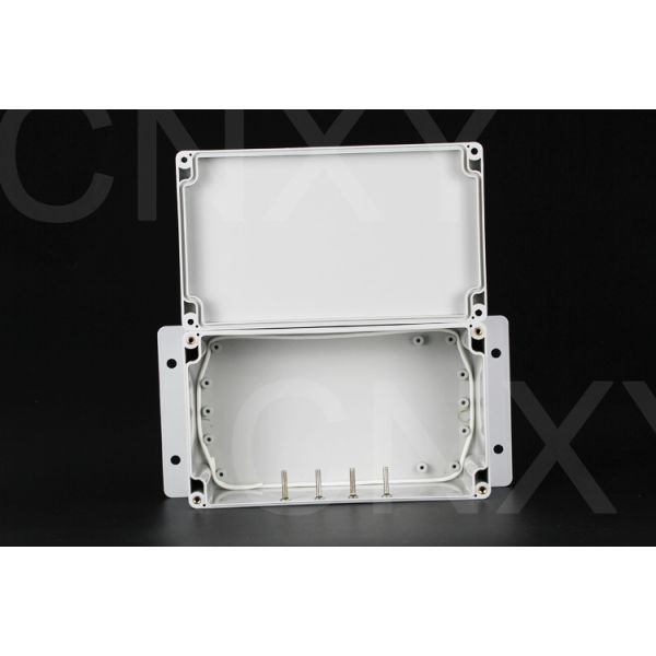 Pale Gray Cable Connection Box , Weatherproof Plastic Electrical Enclosures