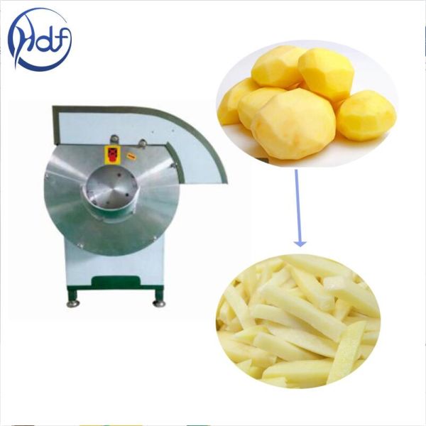 380V Three Phase Commercial Vegetable Cutter , Manual Potato Chips Cutting Machine