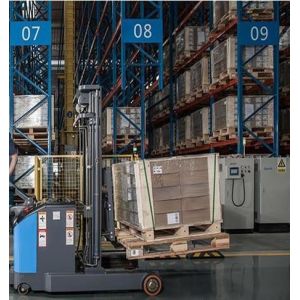 Buy cheap Height 10m Hardware Intelligent Warehouse System 4200 Cargo Spaces product