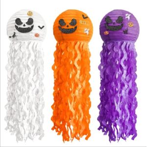Buy cheap Halloween Jellyfish Pumpkins Paper Lanterns product