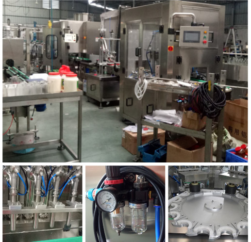 Buy cheap Eco - Friendly Bottling Line Equipment / Glass Bottle Cap Sealing Machine product