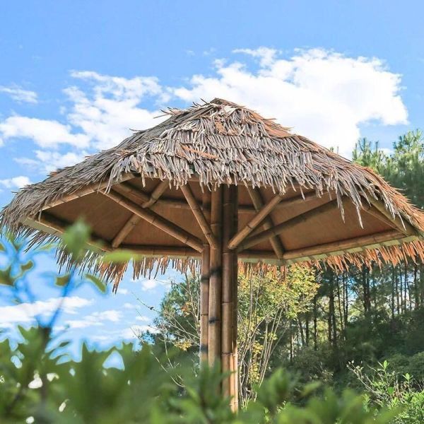 Artificial Synthetic Roofing Thatch Plain Thatched Cottages for Your Requirements