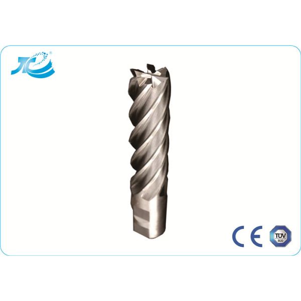 6 Flute End Mill , HRC 55 - 65 Square Aluminum Cutting End Mills