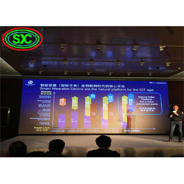 SMD2121 P3 Indoor 3mm Pixels Rental LED Display 5500cd/sqm