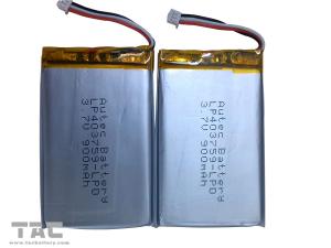 Buy cheap Lithium Polymer Battery Pack   LP403759 3.7v 900mah for Table PC product