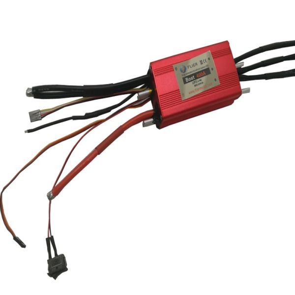 Waterproof Brushless RC Boat ESC Speed Controller 16S 400A With 5V 0.5A BEC / Switch