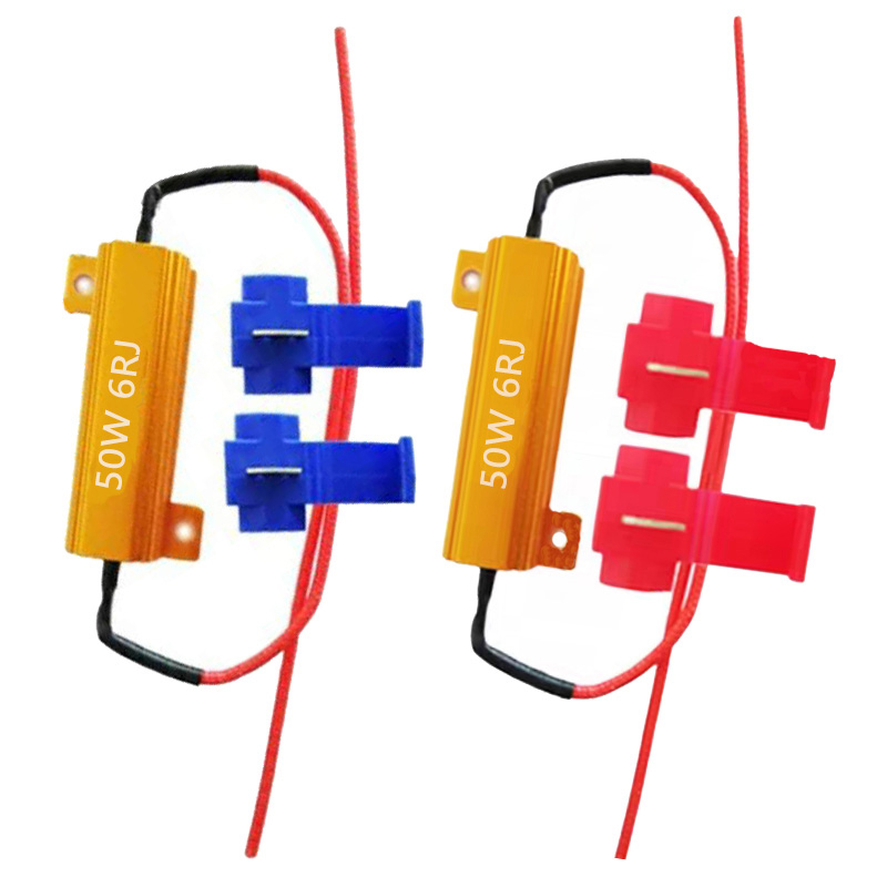 Shenzhen High Power Rx24 5W 50W 100W 6Rj 6Ohm 100 Ohm 50Watt Wirewound Load Resistor