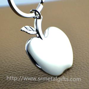 China Where to buy custom metal keychains? China metal gift factory for silver plated key chain, on sale